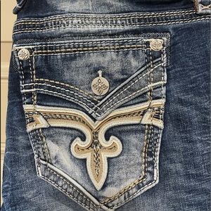 Rock Revival Size 33 Straight Leg Jeans Used